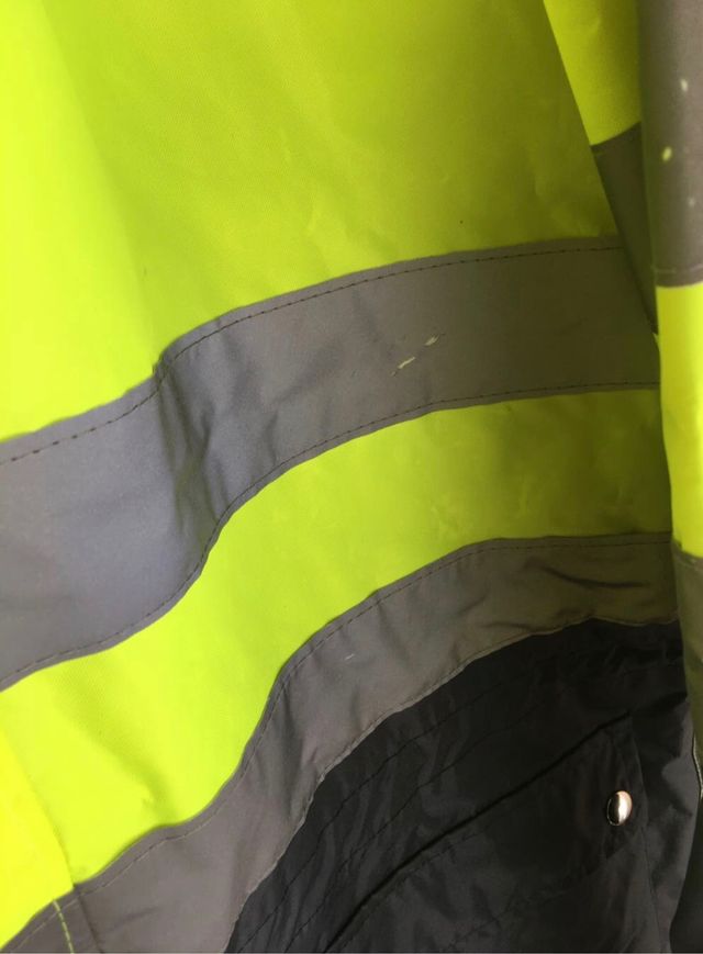 Parka de obra reflectante