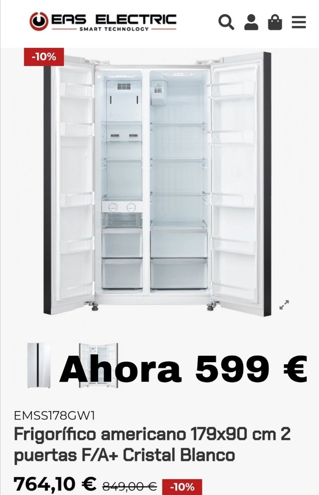 frigorífico Americano super oferta