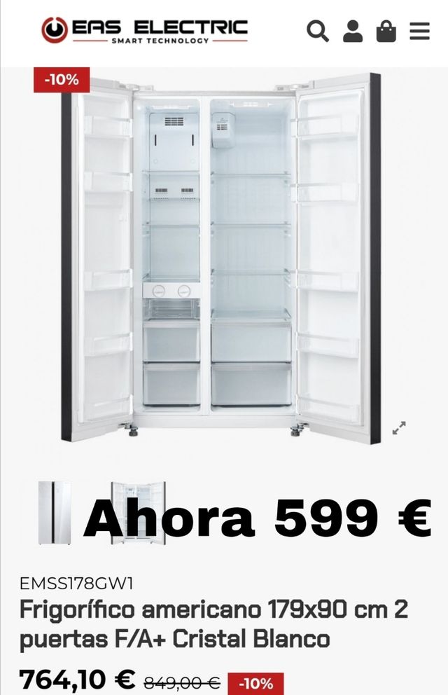 frigorífico Americano super oferta