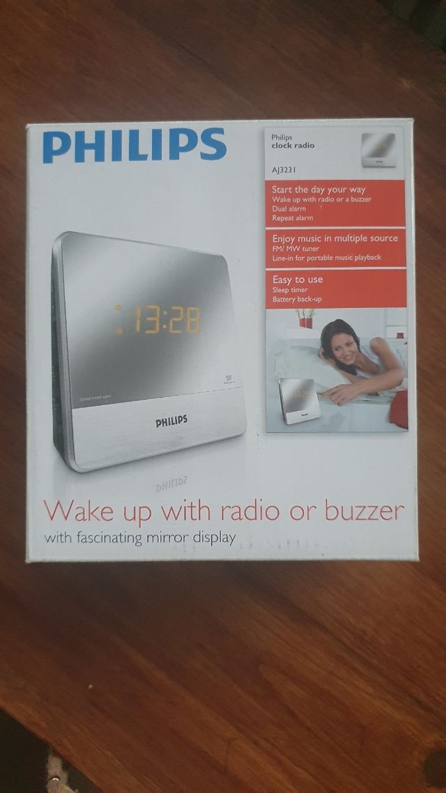 Despertador Ràdio Reloj Philips