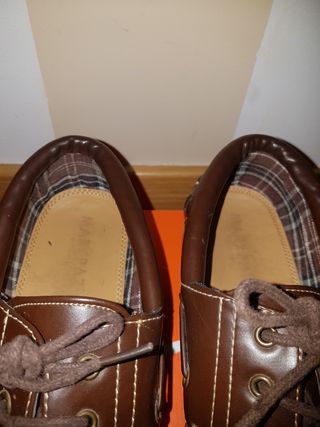 uD83E\\uDD20 NAUTICOS\\uD83D\\uDC5E\\uD83D\\uDC63 39 MARYPAZ MARRON PARLA  MOSTOLES de segunda mano por 13 EUR en Parla en WALLAPOP