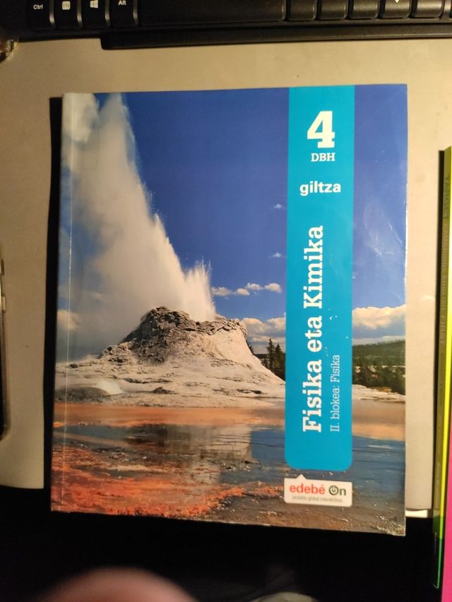 Fisika eta Kimika giltza DBH 4