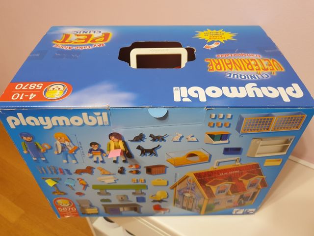 Maletin clinica veterinaria Playmobil