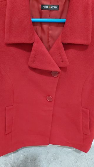 Abrigo Señora Punto Roma T\\/SG de segunda mano por 15 EUR en Móstoles en  WALLAPOP
