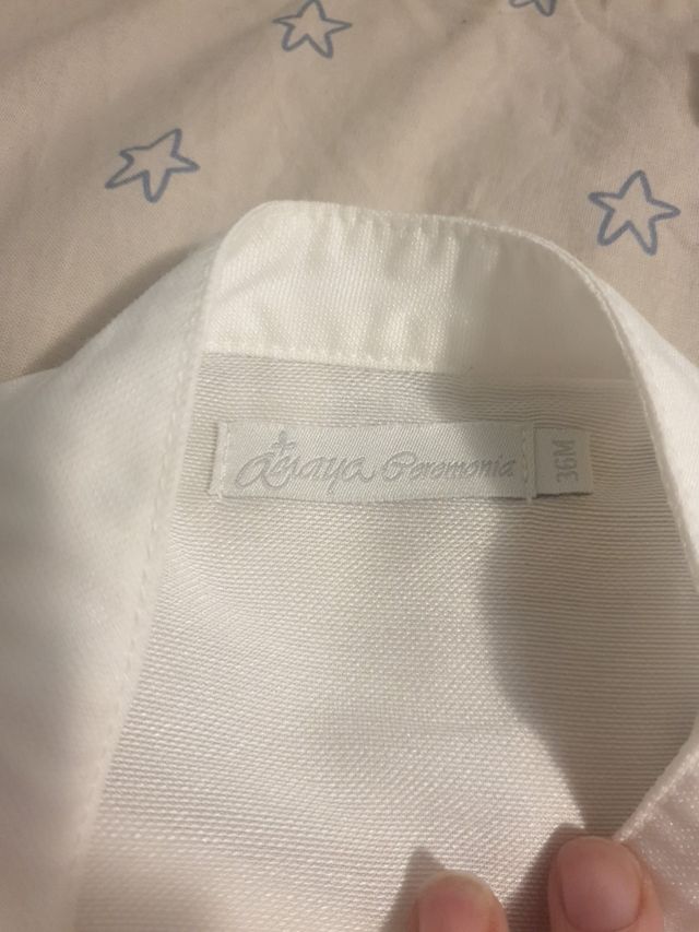 traje ceremonia 36 meses