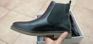 Botines cómodos de mujer azul marino Dorking Fluchos super cómodos