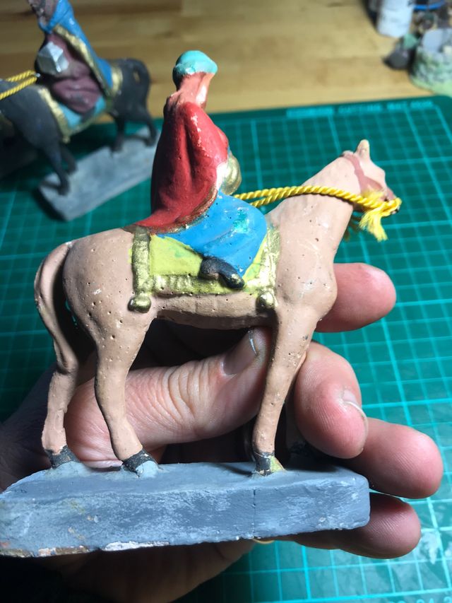 Tres reyes magos a caballo