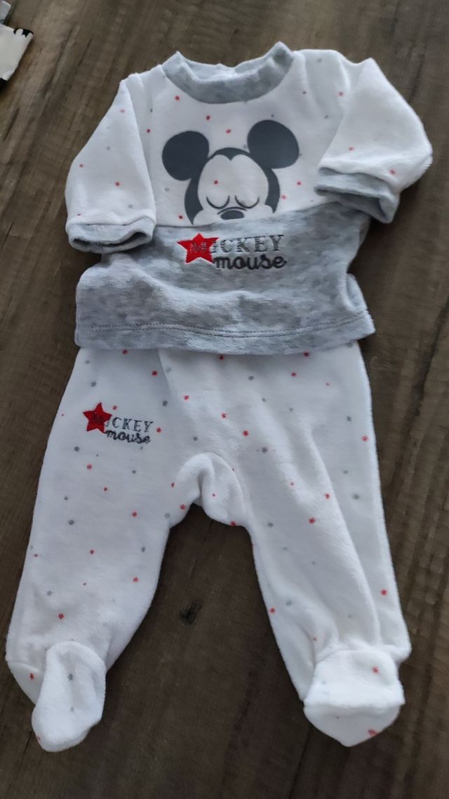 Conjunto bebe Mickey +body