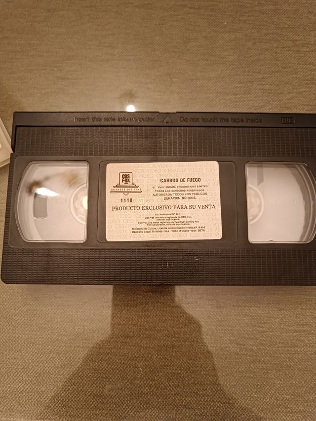 VHS Carros de Fuego,4e