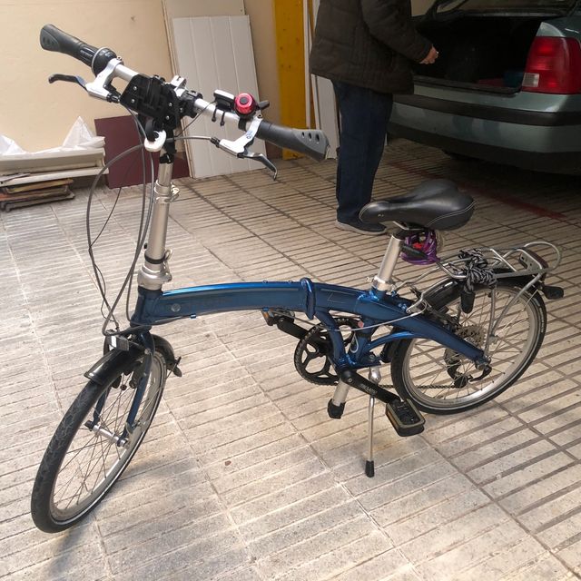 Bicicleta plegable fajón