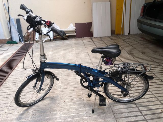Bicicleta plegable fajón