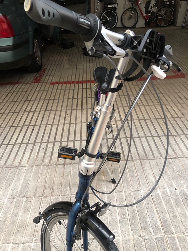 Bicicleta plegable fajón