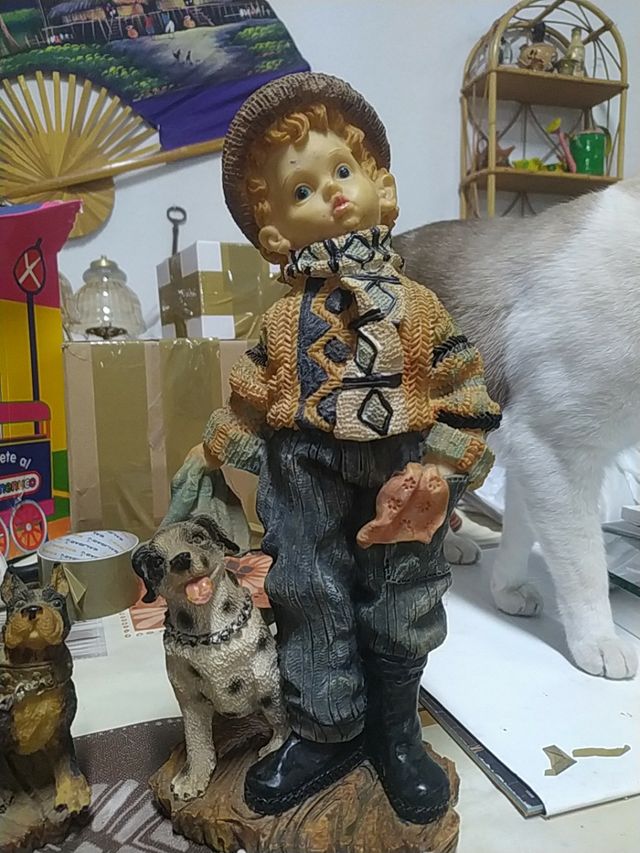 figuras con perros