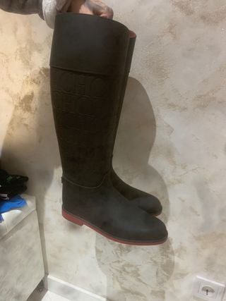 Botas de agua carolina herrera de segunda mano por 80 EUR en Madrid en  WALLAPOP