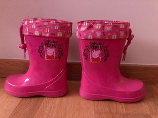 Botas de agua katiuskas igor Peppa pig num 29 de segunda mano por 7 EUR en  Ortuella en WALLAPOP