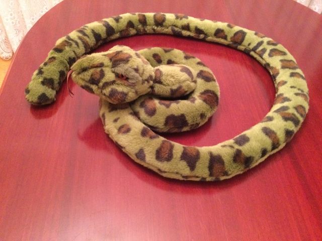 Peluche serpiente TROTAMUNDOS AMIGO