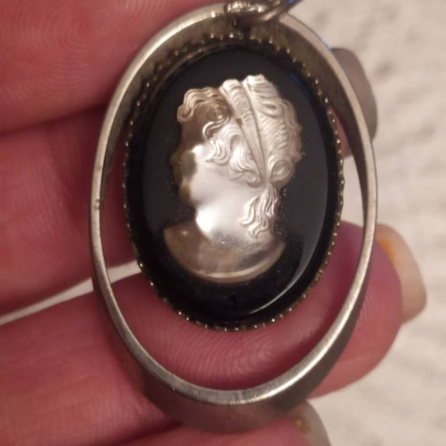 Colgante camafeo vintage