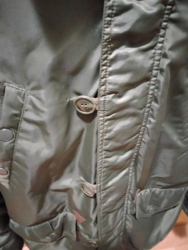 Chaqueta De Chica.Verde Militar!