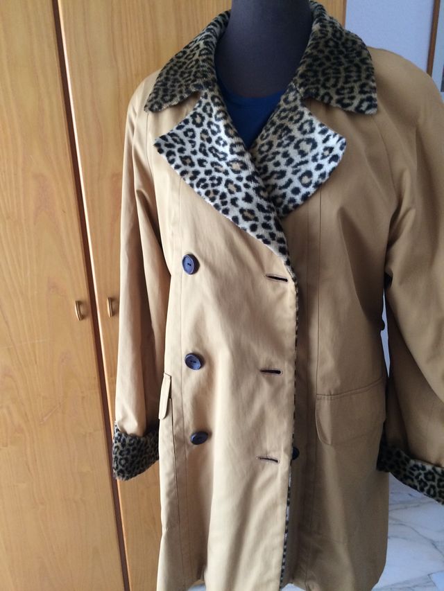 Gabardina color camel