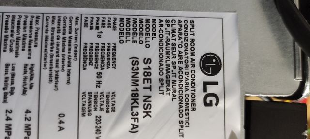 motor ventilador LG