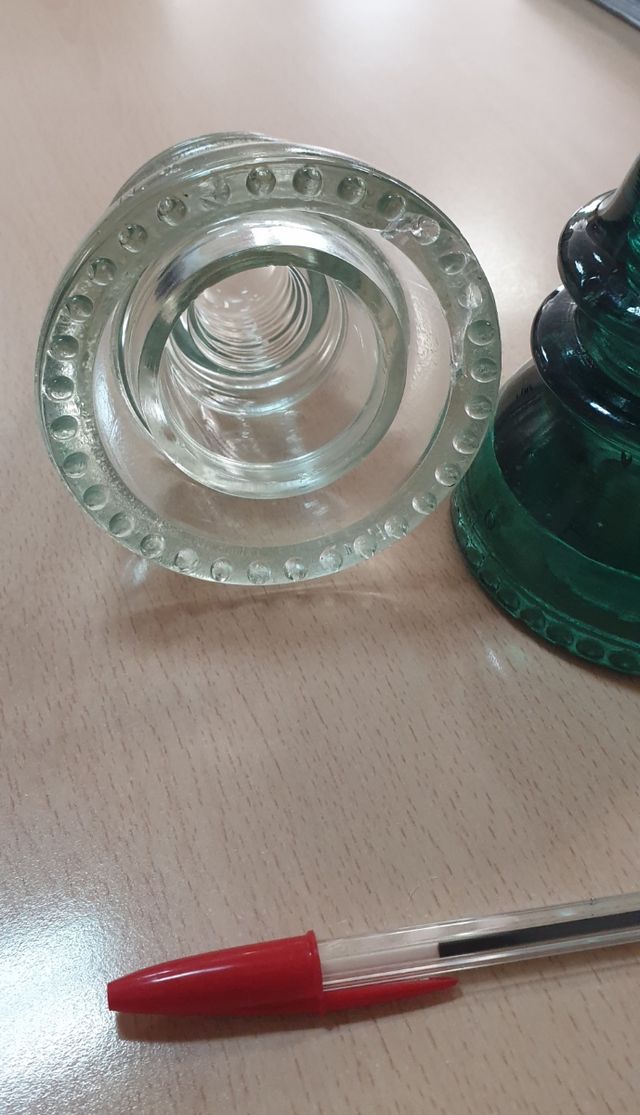 Jícaras de vidrio decoración