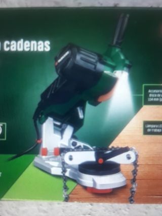 Afilador de cadenas para motosierra PARKSIDE de segunda mano por 45 EUR en  Madrid en WALLAPOP