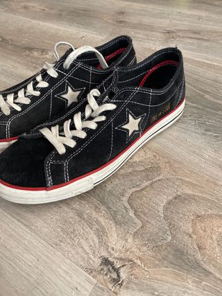 converse one star negras