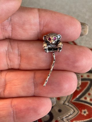 Abalorio de plata de ley 925