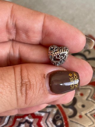 Abalorio de plata de ley 925