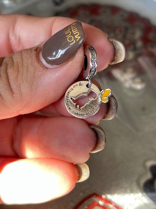Abalorio de plata de ley 925