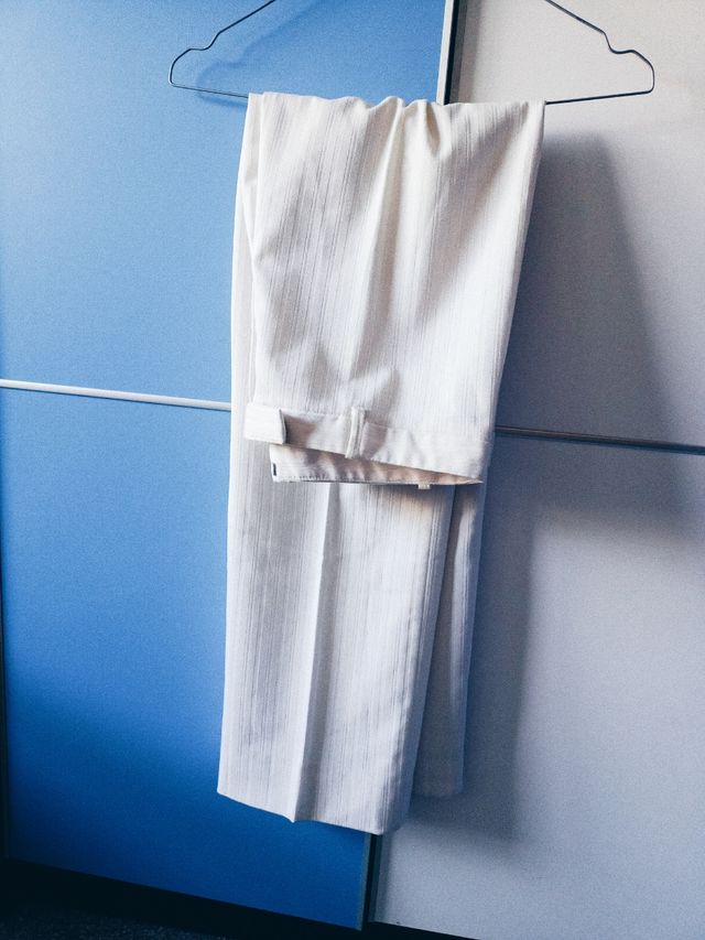 Pantalón de Pinza Traje ZARA