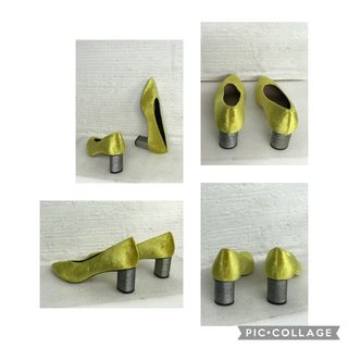 ZAPATOS SALÓN MANZANA/GRIS STRADIVARIUS T.38