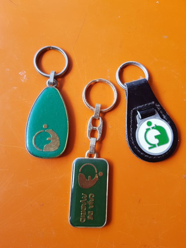 Llaveros varios (ver fotos)