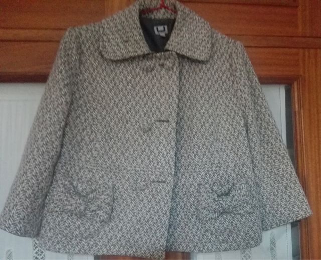 Vestido gris punto CI