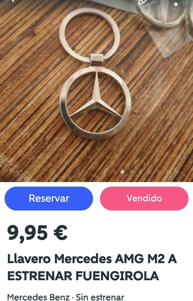 Llavero Mercedes AMG Vol 2 A ESTRENAR FUENGIROLA