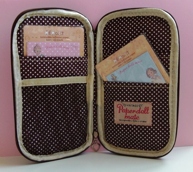 Estuche vintage de niña