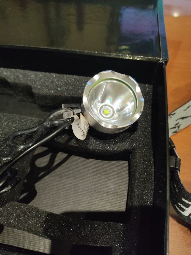 Foco led para bicicleta