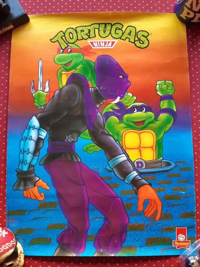 Posters Tortugas Ninja Matutano