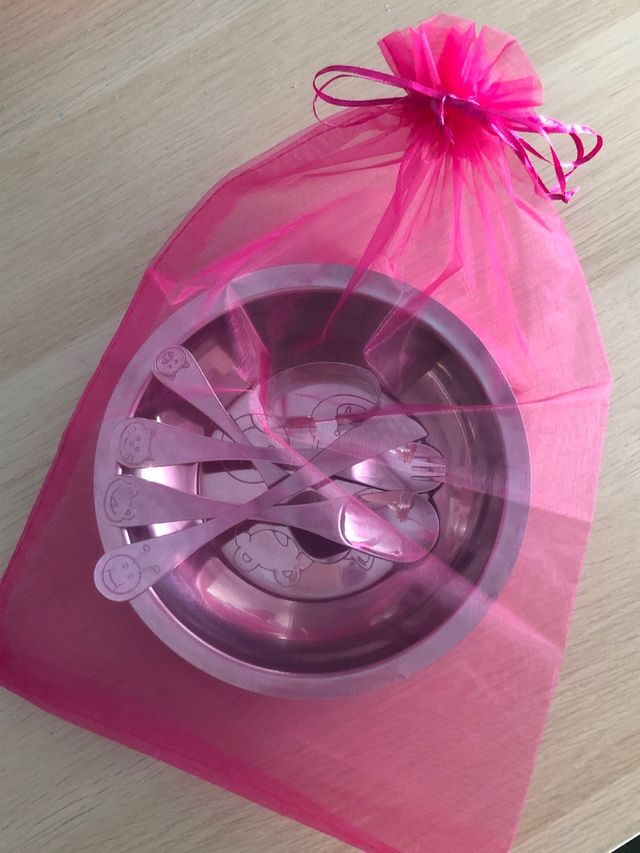 Set Plato y cubiertos infantil