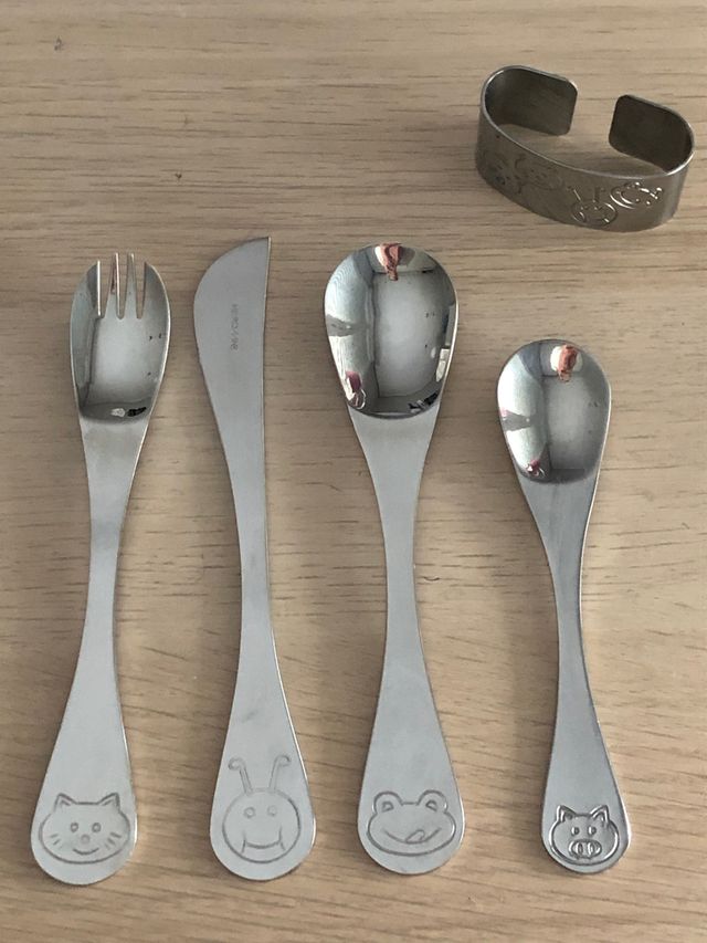 Set Plato y cubiertos infantil