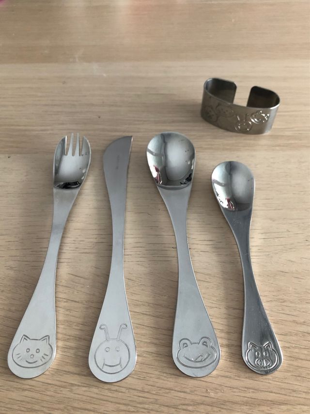 Set Plato y cubiertos infantil