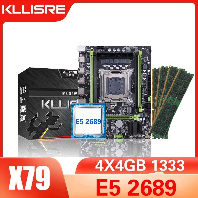 Placa Base x79 + Xeon E5 2689 to 3.6GHz + 16g ram