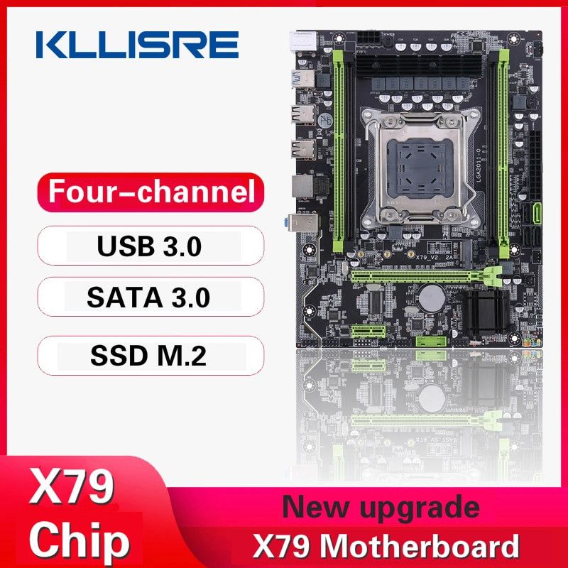 Placa Base x79 + Xeon E5 2689 to 3.6GHz + 16g ram afbeelding 2