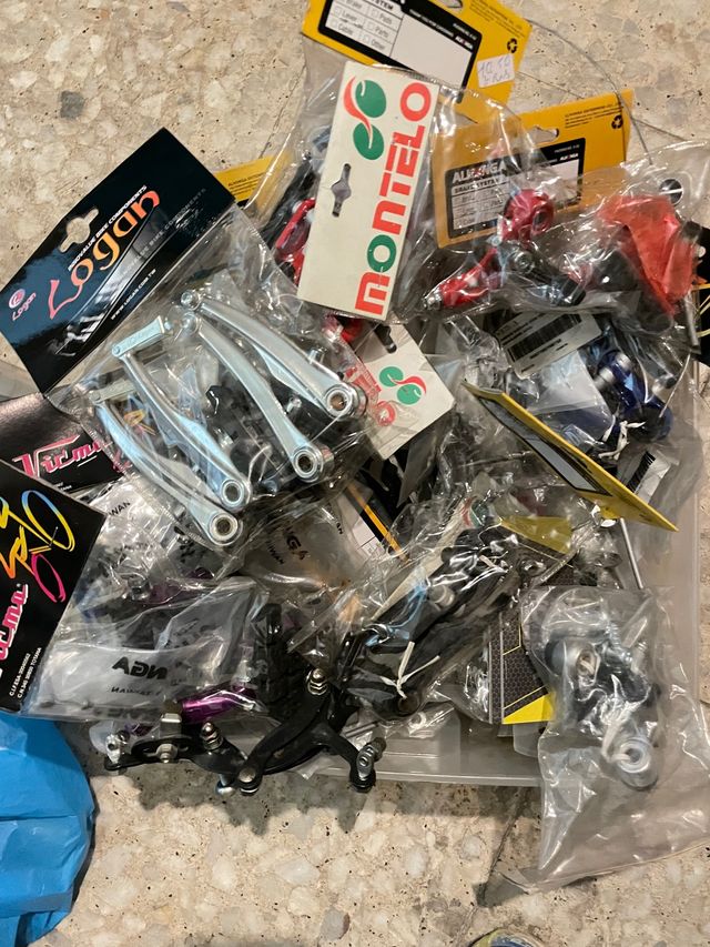 Lote recambios de bicicleta MTB