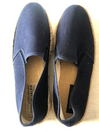 Zapatillas chanclas mocasín suela yute de segunda mano por 6 EUR en  Santiago de Compostela en WALLAPOP