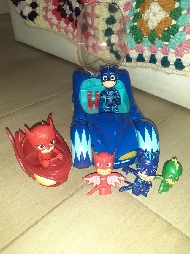 juguetes Ben y Hollie, pj mask