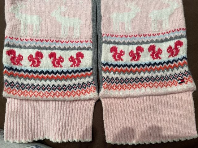 Bufanda niña 1 a 4 años reversible Tommy Hilfiger