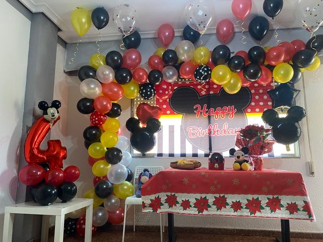 Decoración globos todo para tu cumpleaños