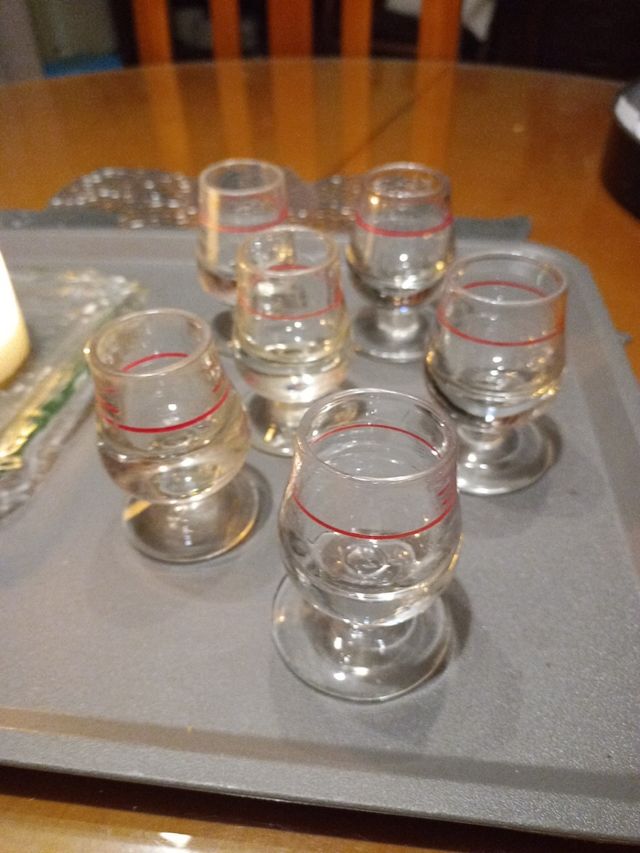 Copas antiguas de cogñac