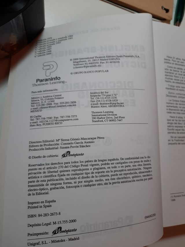 Diccionario bancario Español-Inglés,Inglés-Español